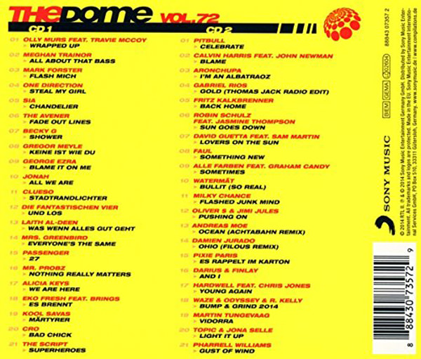 The Dome Vol. 72 Cover Rückseite