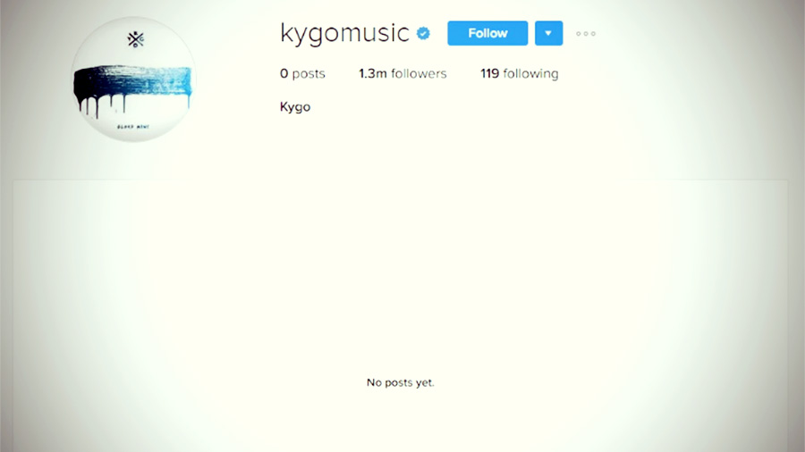 Instagram löscht sämtliche Posts von Kygo