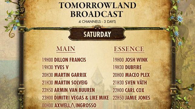 Tomorrowland Livestream