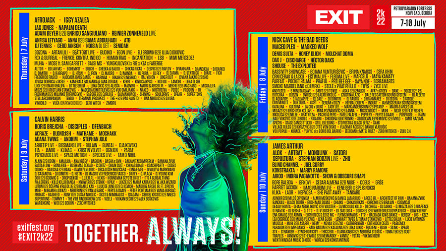 EXIT Festival 2022