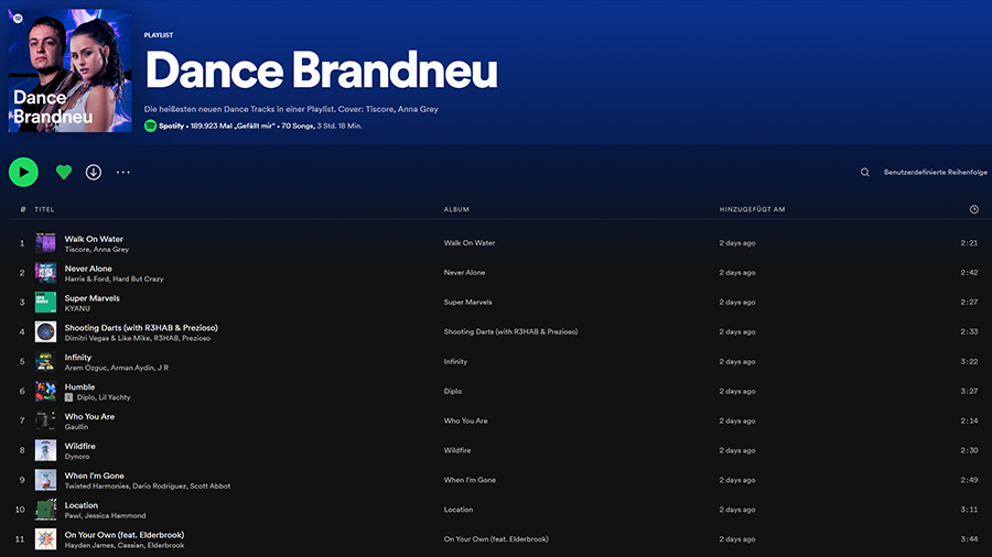 Dance Brandneu