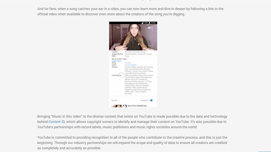 Youtube: Credits für Songwriter in über 500 Millionen Videos