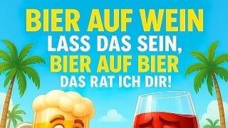 Timo Lenz - Bier auf Wein, lass das sein, Bier auf Bier, das rat' ich dir